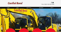 Desktop Screenshot of certifiedrental.com